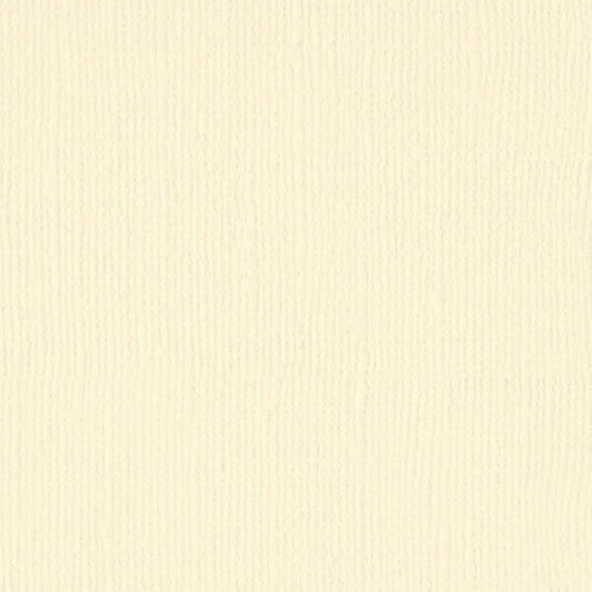 12x12 Bazzill Basics Paper - Cream Puff