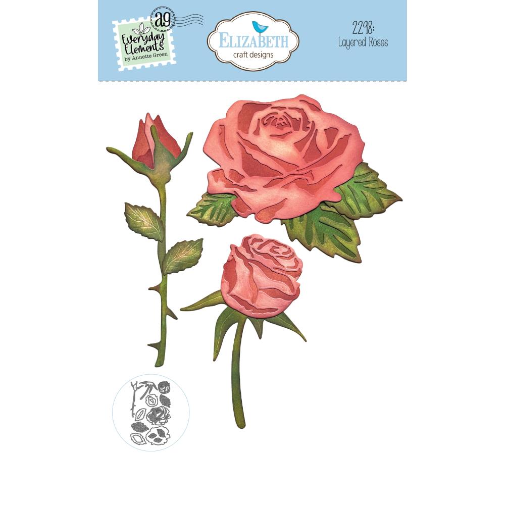 Elizabeth Craft Designs- Layered Rose Die