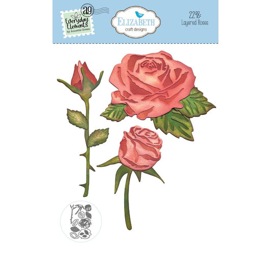 Elizabeth Craft Designs- Layered Rose Die