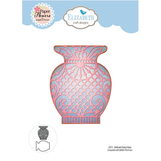 Elizabeth Craft Designs - Delicate Fancy Vase