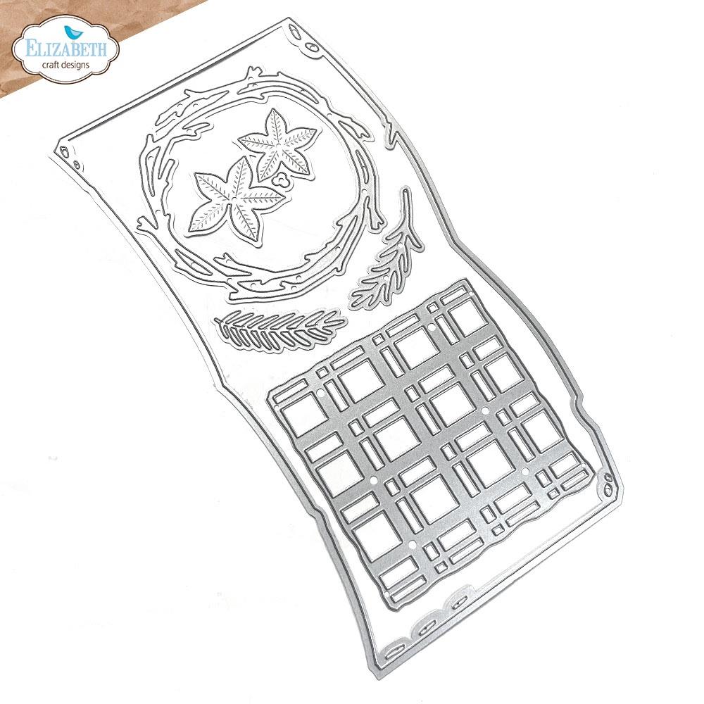 Elizabeth Craft Designs - Book of Christmas Square Die