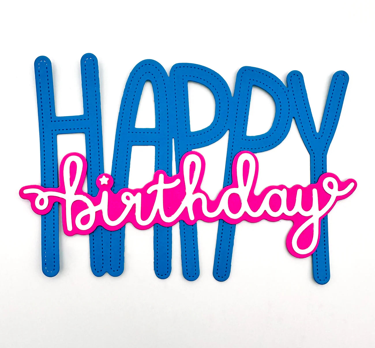 Emily Moore - Steel Dies - Big & Bold Happy Birthday