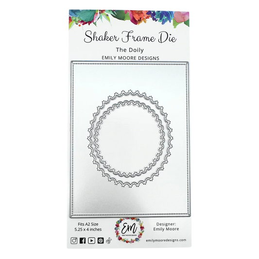 Emily Moore - Shaker Frame Die - The Doily