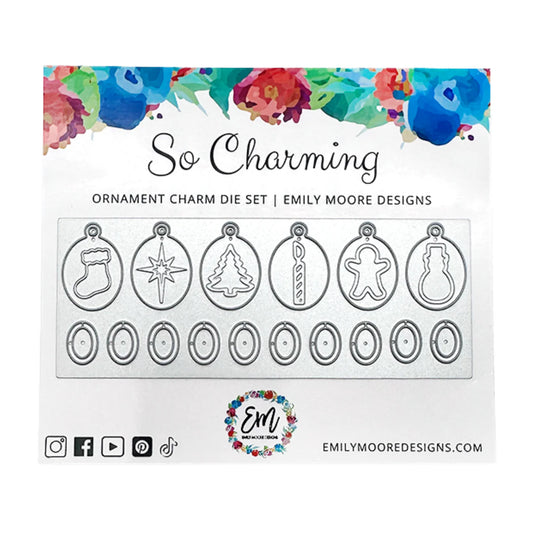 Emily Moore - Die Set - So Charming Ornament Charm