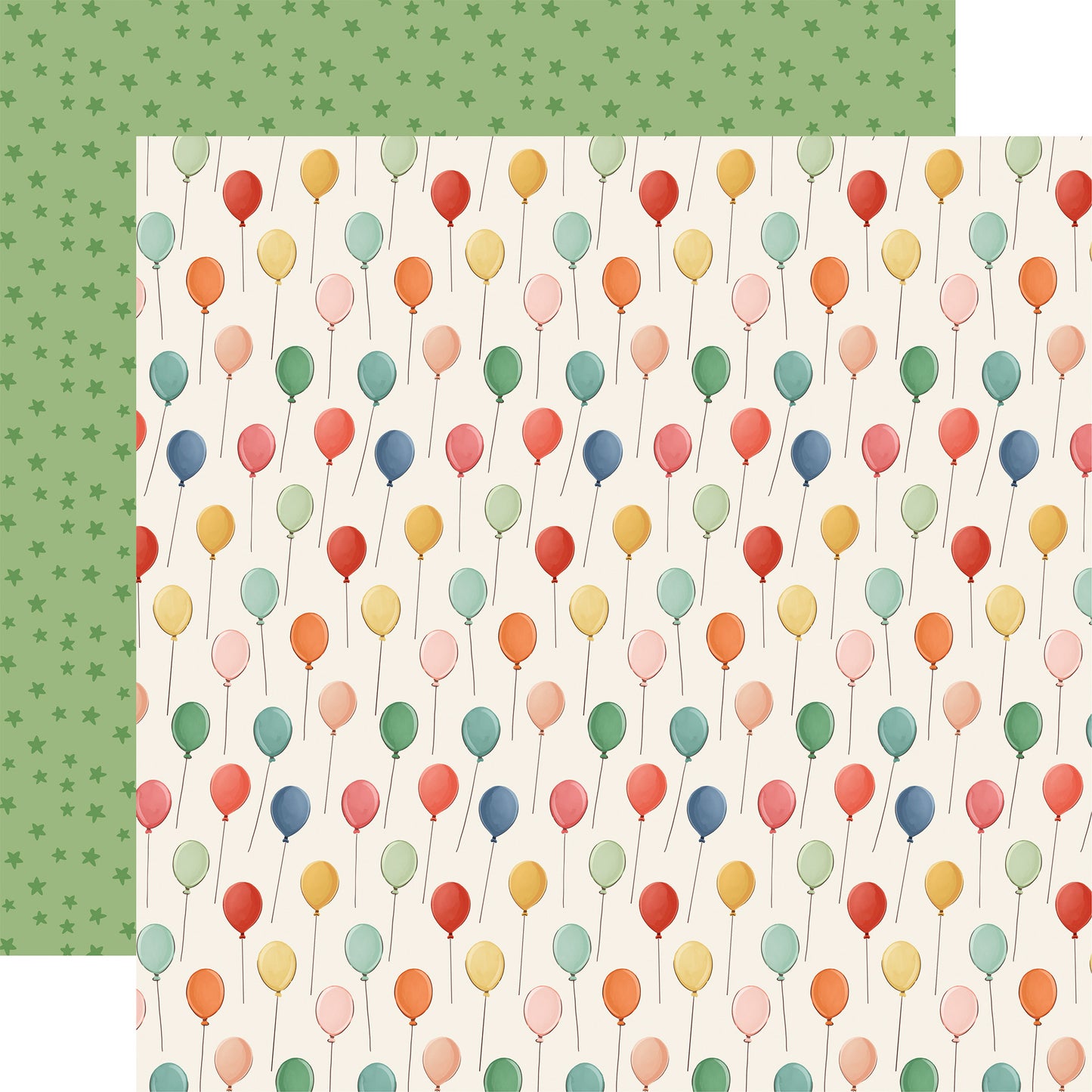 Carta Bella - They Say It’s Your Birthday - Make a Wish Balloons