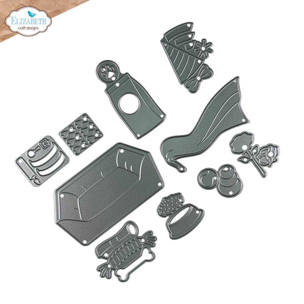 Elizabeth Craft Designs - Steel Cutting Dies - Dog Accessories
