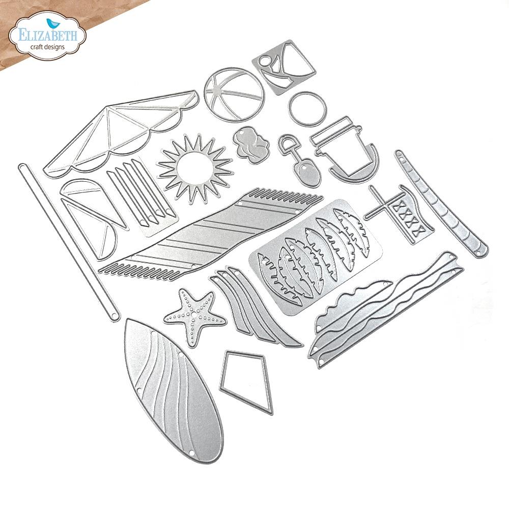 Elizabeth Craft Designs - Steel Dies - Beach Scenery