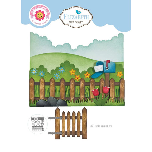 Elizabeth Craft Designs - Steel Dies - Garden Edges and Fence