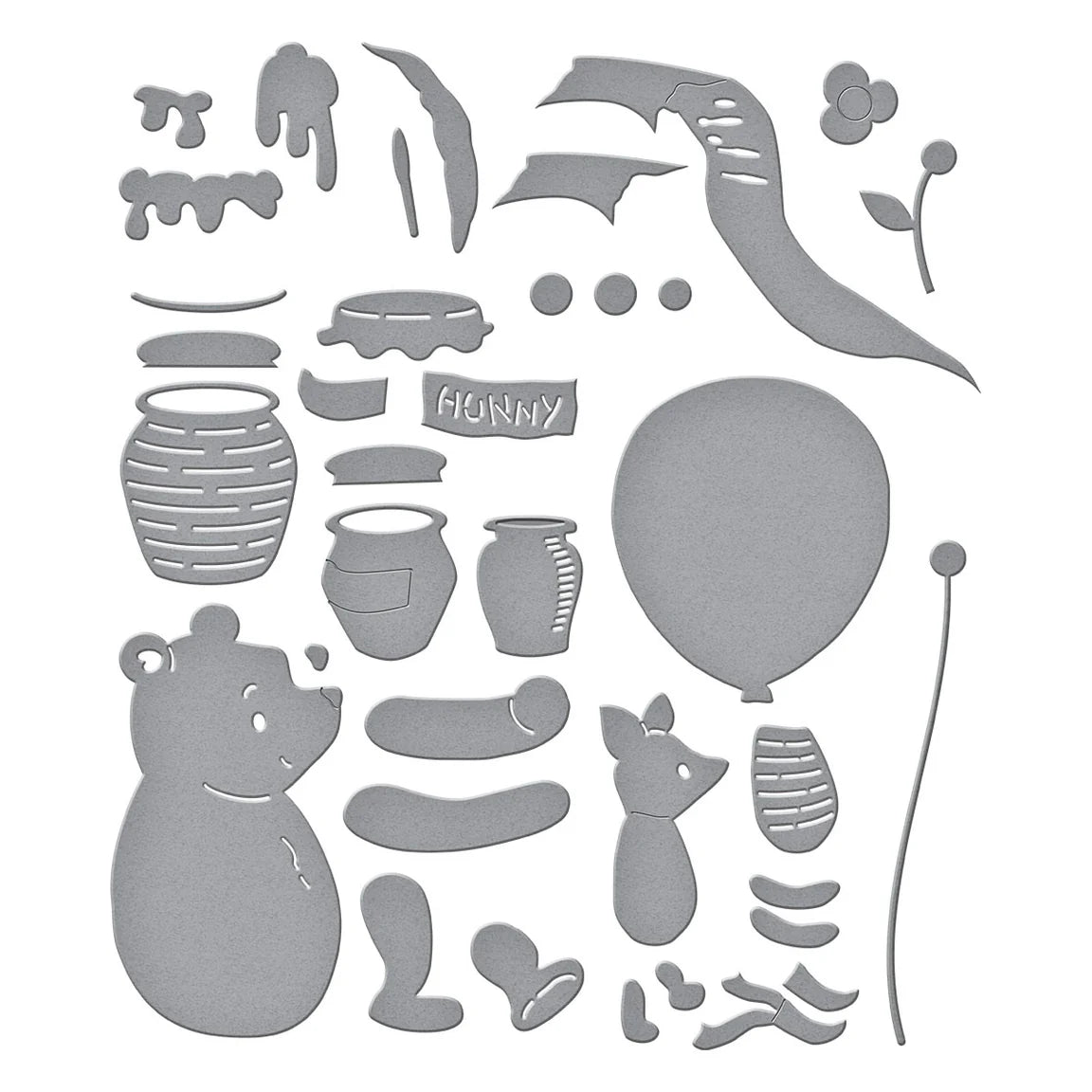 Spellbinders - Cutting Dies - Say Cheese Classic Pooh - Pooh & Piglet