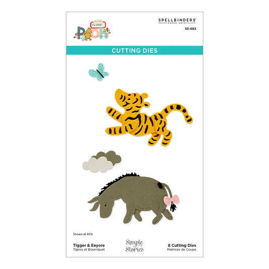 Spellbinders - Cutting Dies - Say Cheese Classic Pooh - Tigger & Eeyore