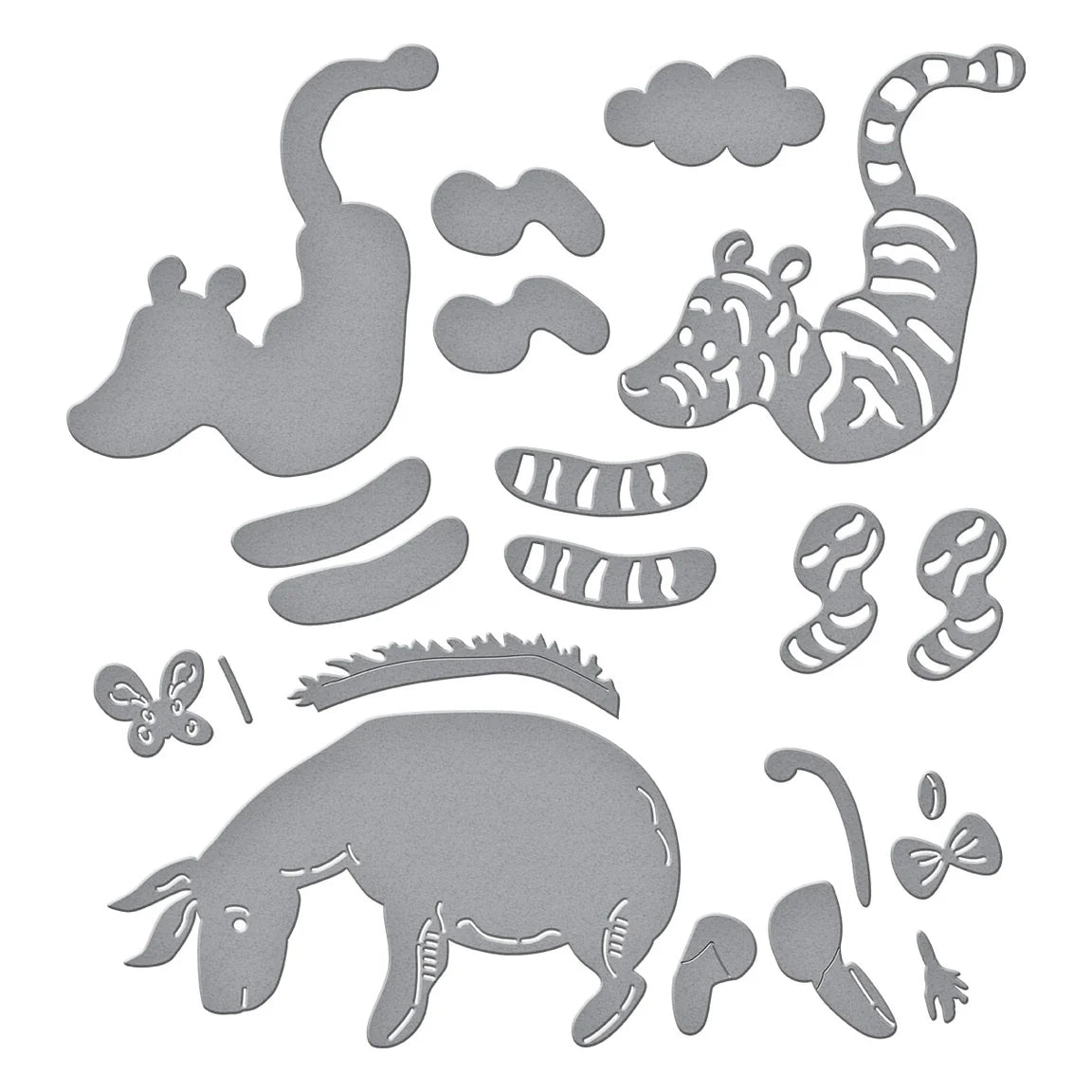 Spellbinders - Cutting Dies - Say Cheese Classic Pooh - Tigger & Eeyore