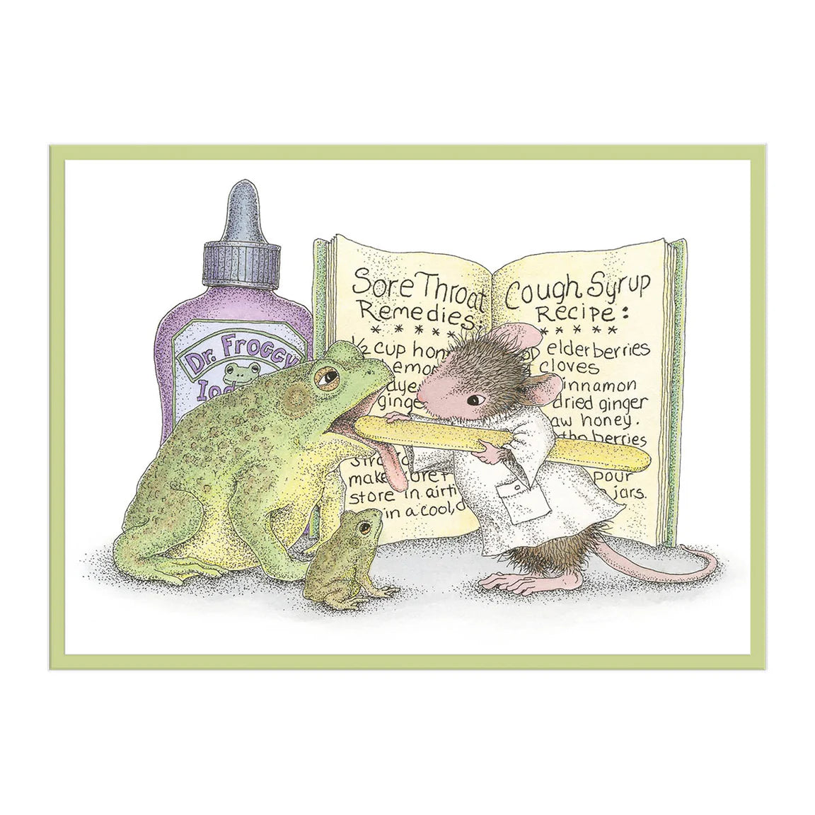 Spellbinders - Cling Rubber Stamps - Froggy Throat