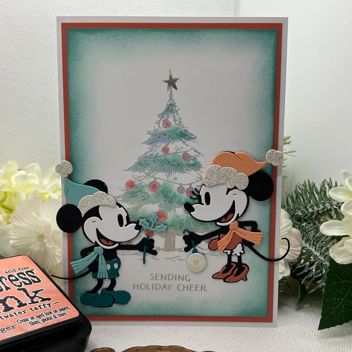 Spellbinders - Say Cheese Classic Mouse Christmas - Cutting Dies