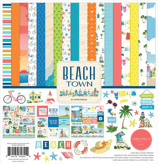 Carta Bella - Beach Town - 12x12 Collection Kit