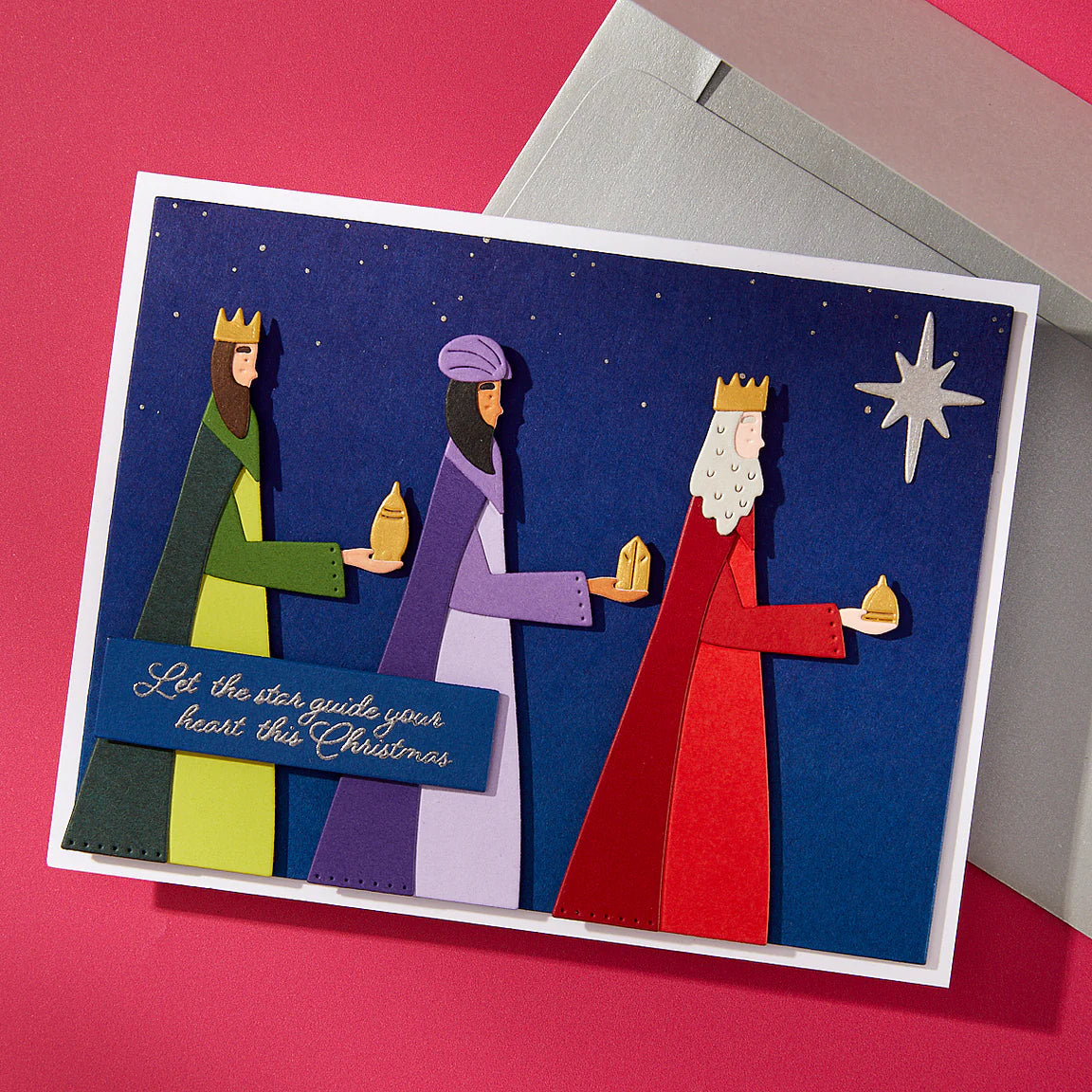 Spellbinders - Stamp & Die Cutting Set - The Three Magi