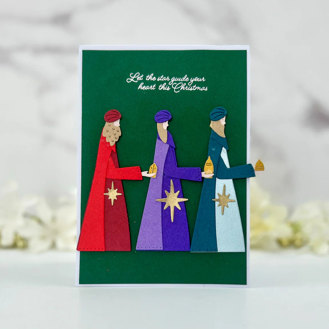 Spellbinders - Stamp & Die Cutting Set - The Three Magi