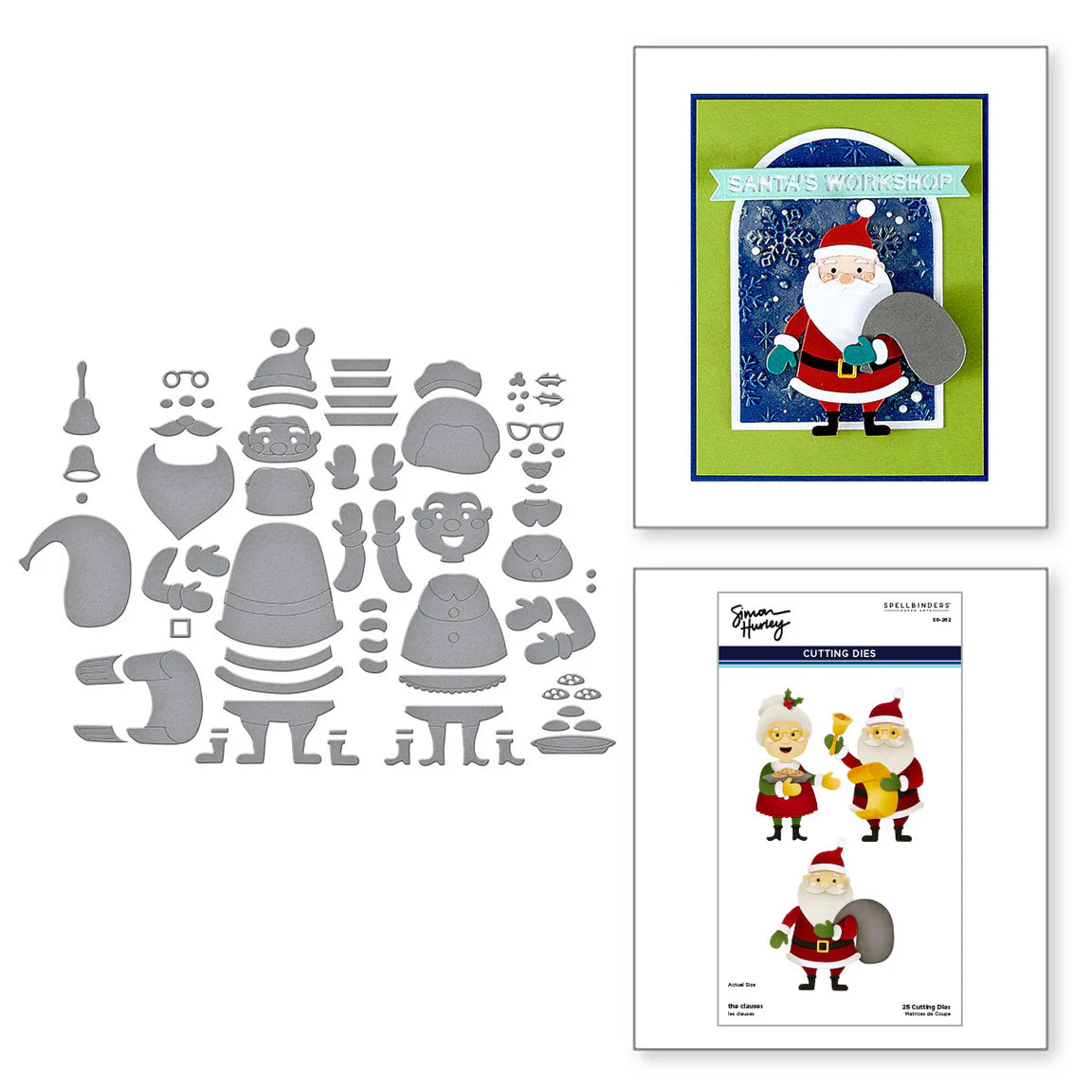 Spellbinders - Cutting Dies - The Clauses