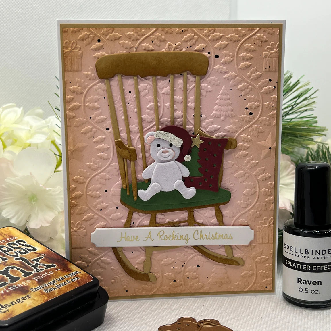 Spellbinders - Cutting Dies - Christmas Rocking Chair
