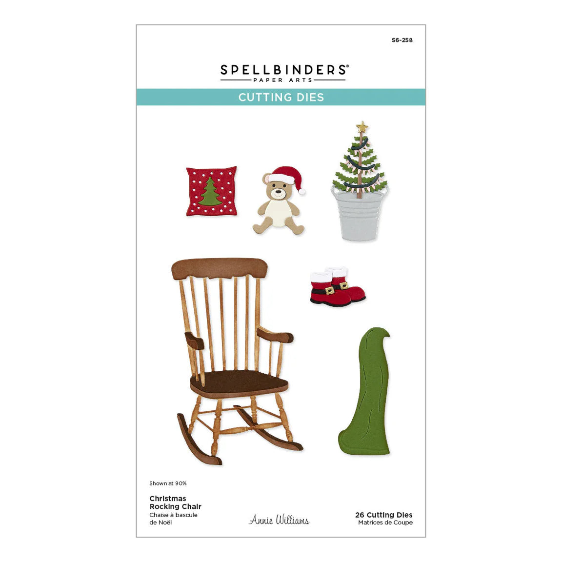 Spellbinders - Cutting Dies - Christmas Rocking Chair