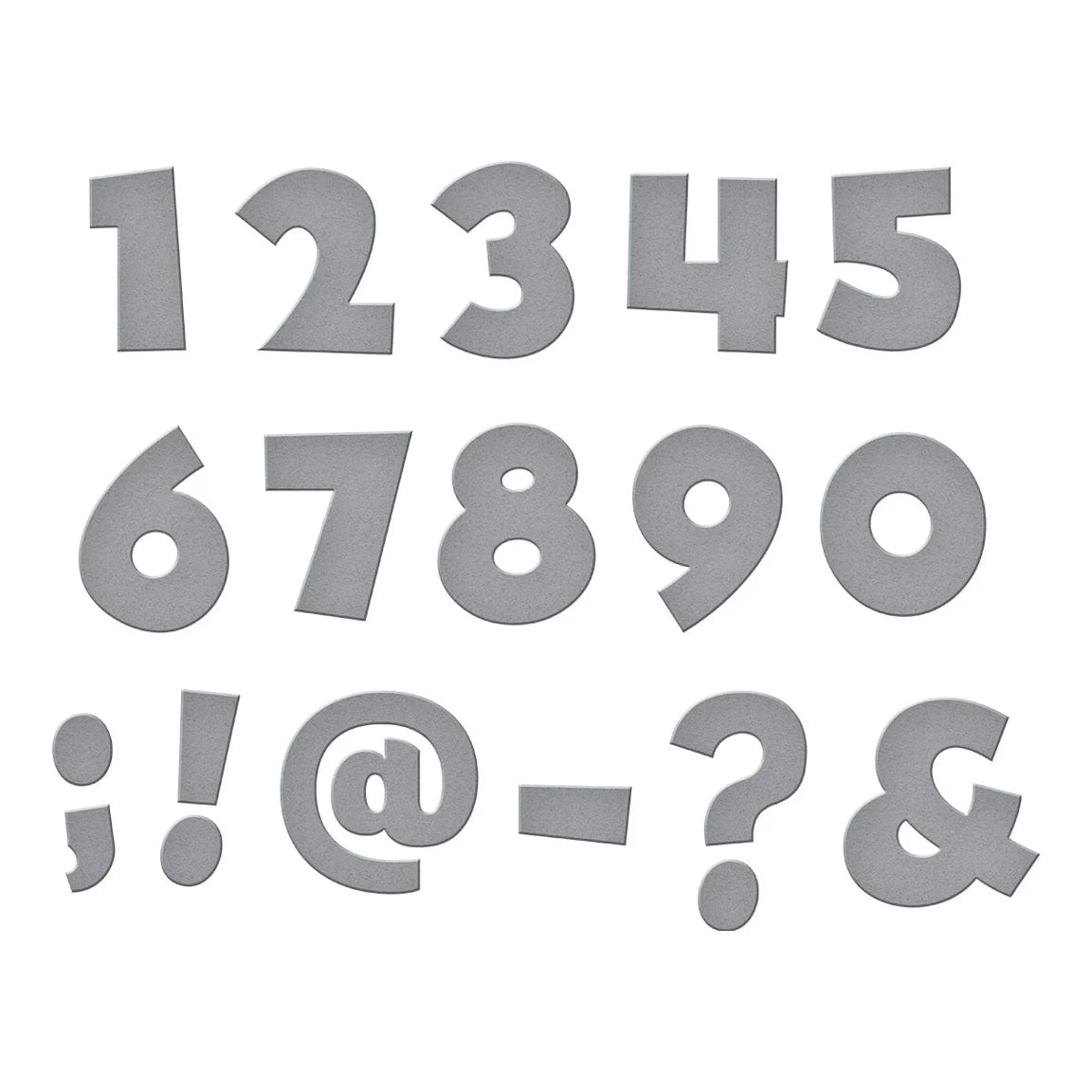 Spellbinders - Cutting Dies - Classic Mouse Numbers & Punctuation