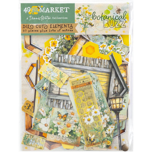 49 & Market - Die-cut Elements - Botanical Buzz