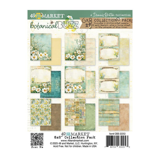 49 & Market - 6x8 Collection Pack - Botanical Buzz