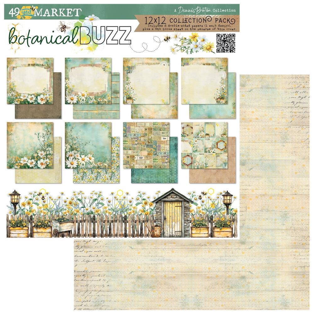 49 & Market - 12x12 Collection Pack - Botanical Buzz