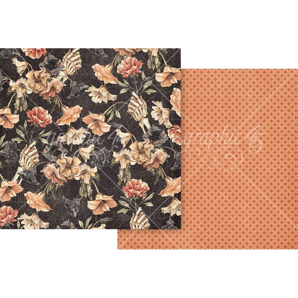 Graphic 45 - Ghostly Greetings - Spooky Floral