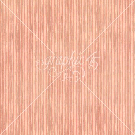 Graphic 45 - Always & Forever - Perfect Pink Pattern & Solid Sheet
