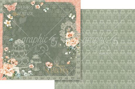 Graphic 45 - Always & Forever - Always & Forever Dark Layout