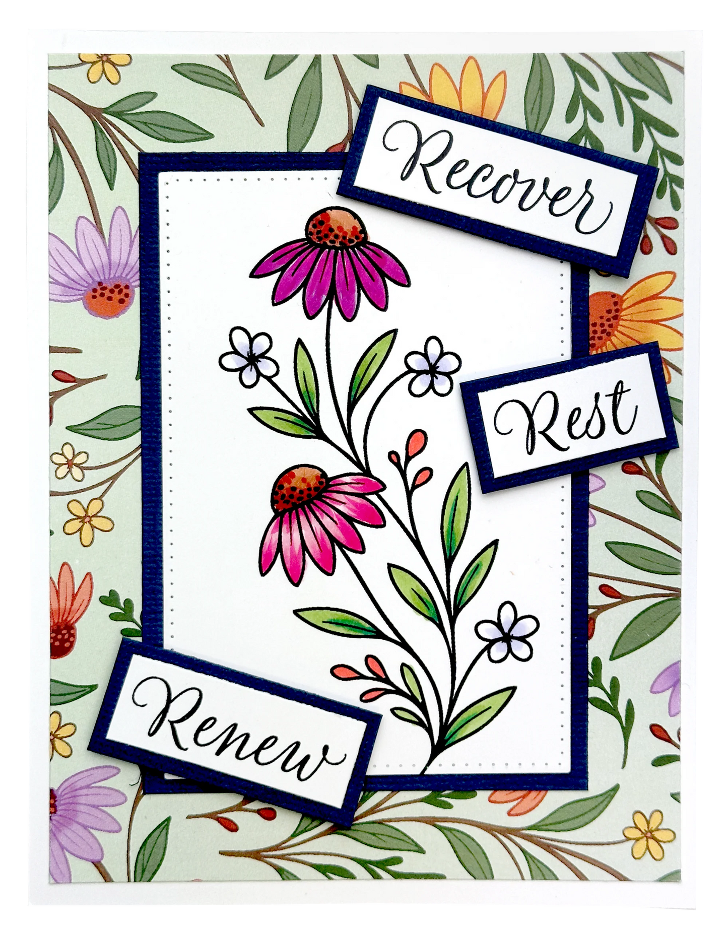 Dare 2B Artzy - Clear Stamps - Let Hope Bloom