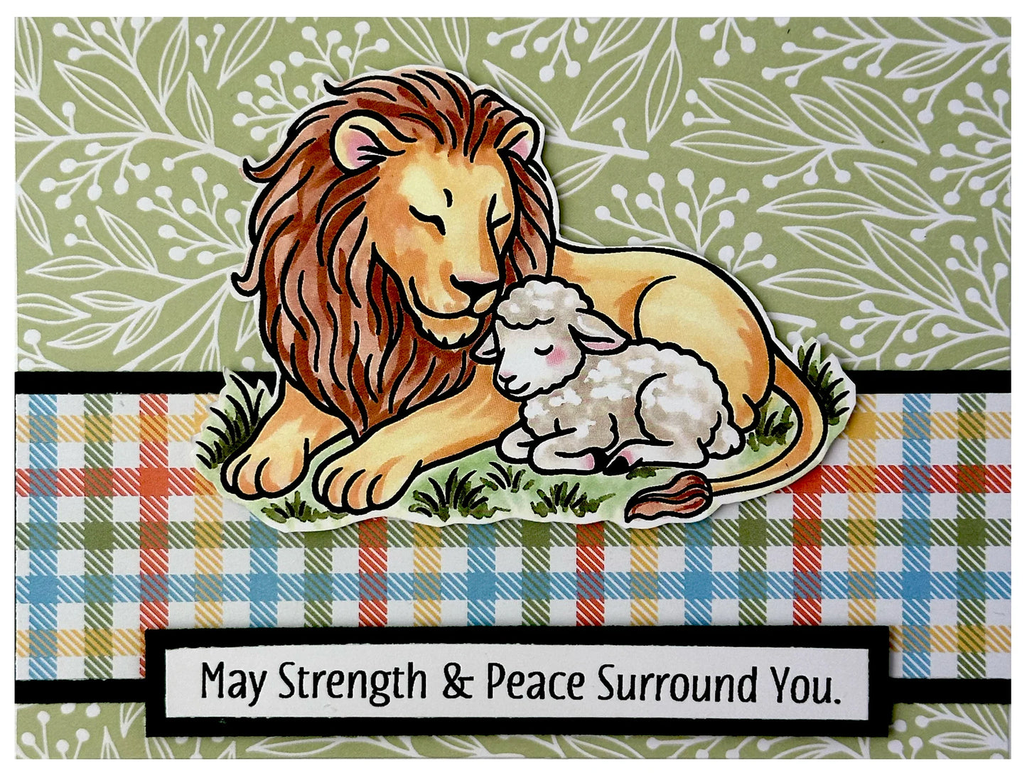 Dare 2B Artzy - Clear Stamps - Lion and the Lamb