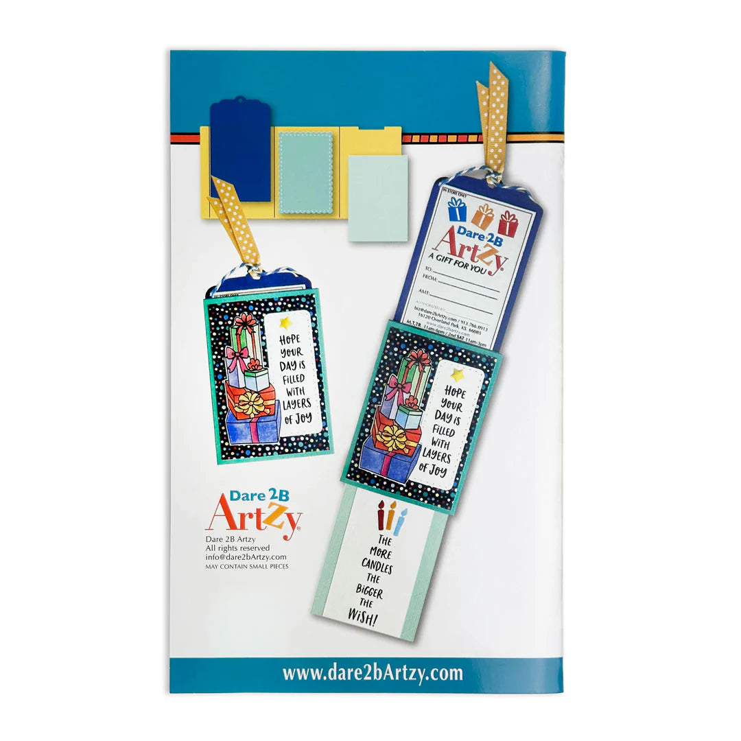 Dare 2B Artzy - Steel Dies - Pull & Reveal Gift Card Holder Die