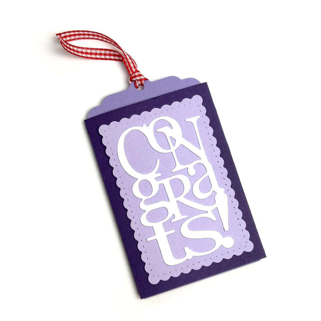 Dare 2B Artzy - Steel Dies - Pull & Reveal Gift Card Holder Die