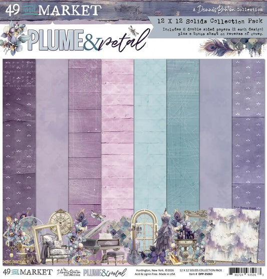 49 & Market - Plume & Petal - 12x12 Solids Collection Pack