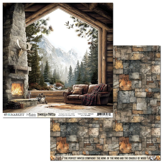 49 & Market - Timber & Tweed - Fireplace