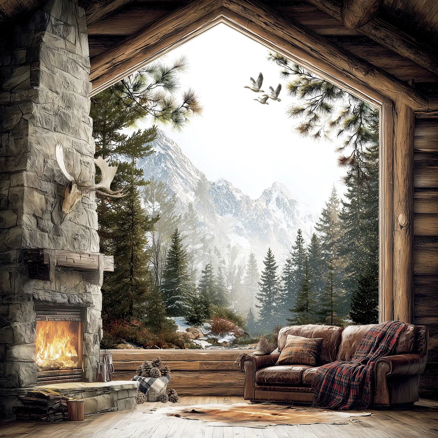 49 & Market - Timber & Tweed - Fireplace