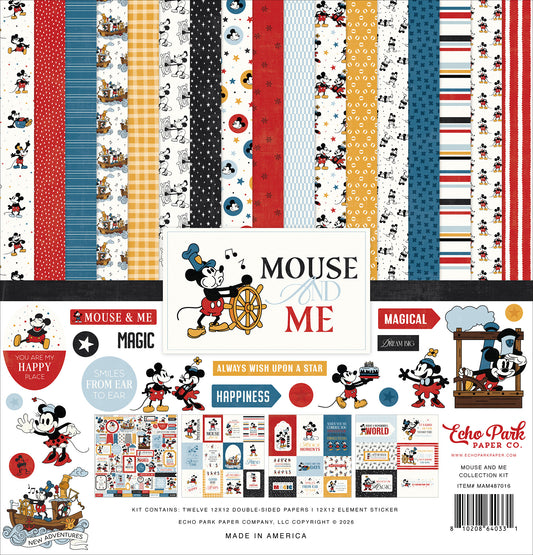 Echo Park - Mouse And Me - 12x12 Collection Kit