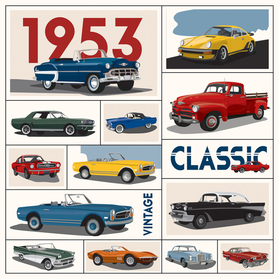 Carta Bella - Cars - Assorted Cars Cards