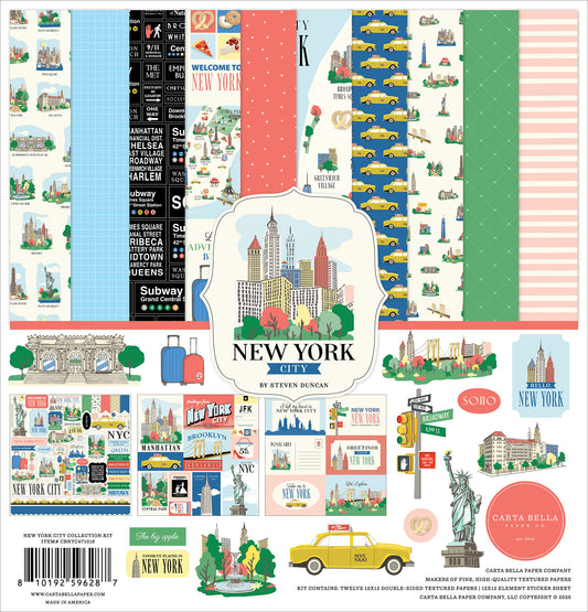 Carta Bella - New York City - 12x12 Collection Kit
