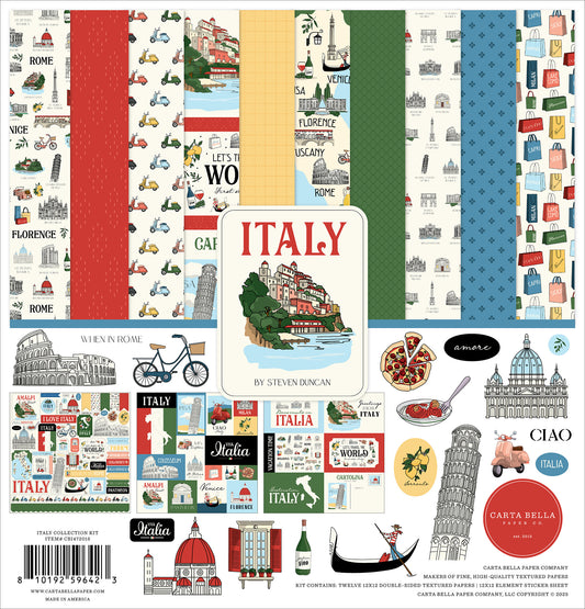 Carta Bella - Italy - 12x12 Collection Kit