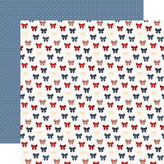 Carta Bella - Americana Summer - Red White and Blue Bows