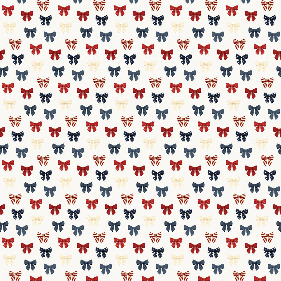 Carta Bella - Americana Summer - Red White and Blue Bows