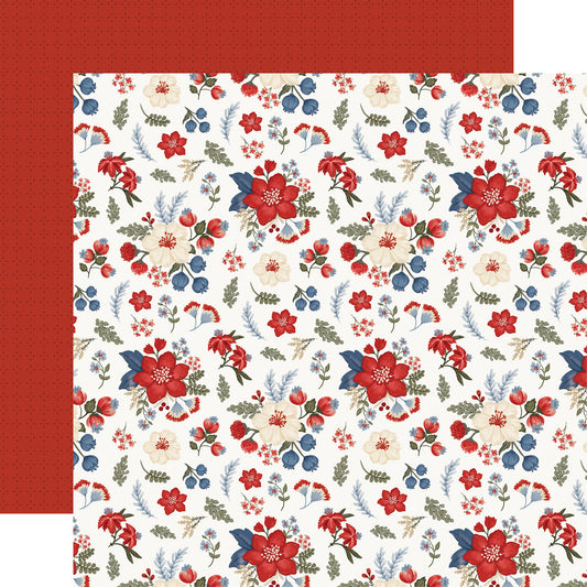 Carta Bella - Americana Summer - Patriotic Floral