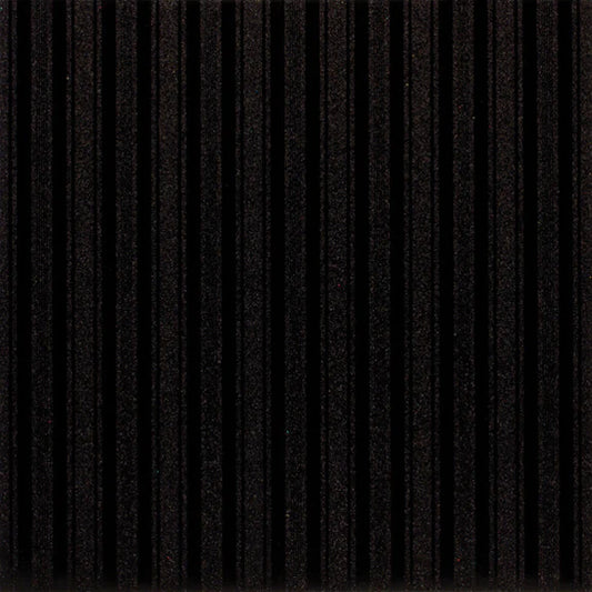 American Crafts - 12x12 Glitter Stripe Black