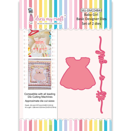 Dress My Craft - Basic Designer Dies - Baby Girl