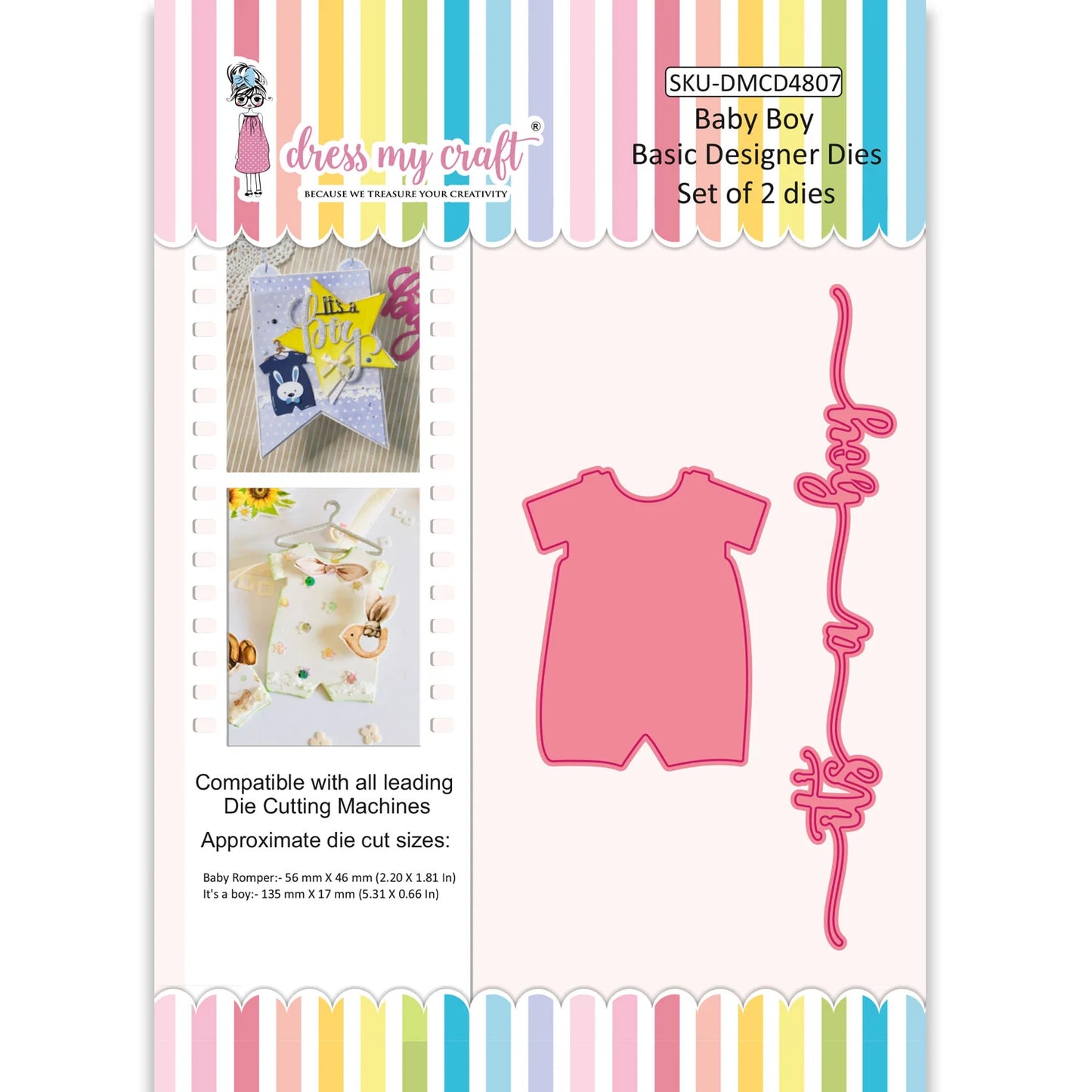 Dress My Craft - Basic Designer Dies - Baby Boy