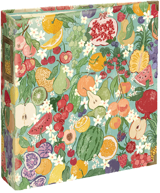 Graphic 45 - Fruit & Floral Binder Album with Pocket Pages