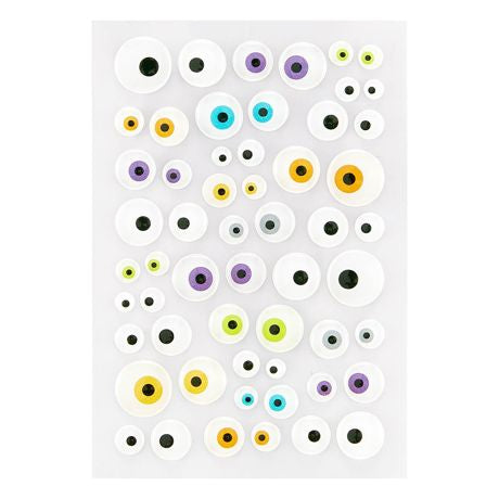 Spellbinders - Enamel Stickers - Monster Eyes