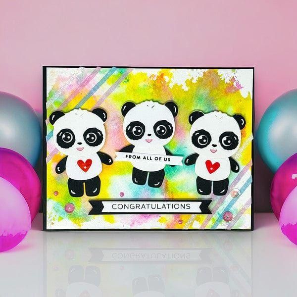 Spellbinders - Cutting Dies - Dancin’ Birthday Panda